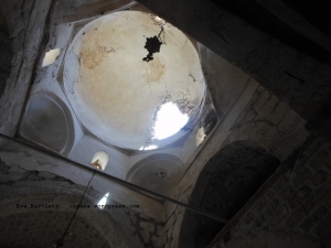 Terrorists mortared the dome of Sts. Sergius et Bacchus church.